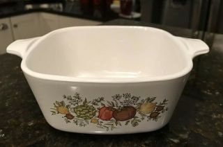 Vintage Corning Ware Spice Of Life Dish 2 3/4 Cup P - 43 - B