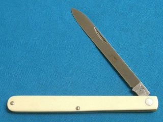 Nm Vintage Schrade Usa 102 Folding Melon Fruit Tester Knife Knives Pocket Tools