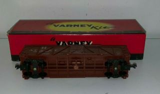 Vintage,  Varney HO Scale Trains,  A.  T.  & S.  F.  Box Car, 5