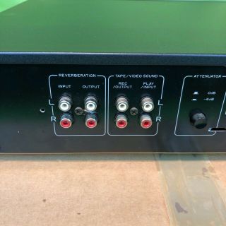 Vintage Pioneer SR - 60 Reverberation Amplifier Hi - Fi Component w/ Box & Paperwork 8