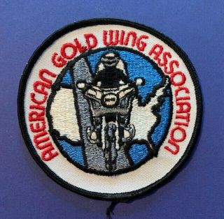 Vintage Gwrra Patch Honda Gold Wing Valkyrie Motorcyle 532r