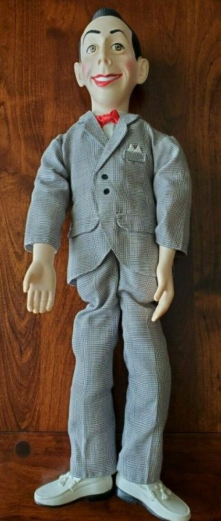 Vintage 1987 17 " Talking Pee - Wee Herman Doll From Pee - Wee 