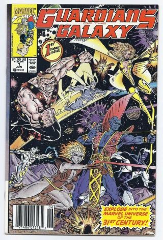 Vintage Marvel Comics Guardians Of The Galaxy 1 1990 1st Appearance Taserface