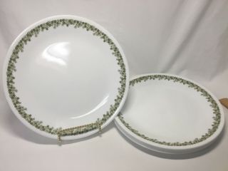 6 - Vintage Corelle Crazy Daisy Dinner Plates - 10 1/4” -