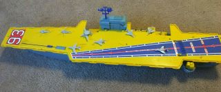 Vintage Remco Mighty Matilda Battery Operated Aircraft Carrier
