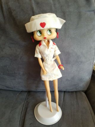 Betty Boop Collectible Fashion Doll 1998 Nurse