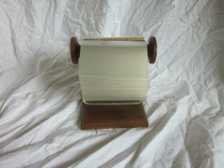 Vintage Roto Photo Recipe Or Index Card Holder Tabletop Display Holds 400 Photos