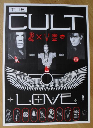 The Cult Love Vintage Poster
