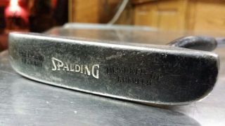 Vintage Spalding T.  P.  MILLS T.  P.  M.  3 Precision Ground Putter Golf Club,  35 