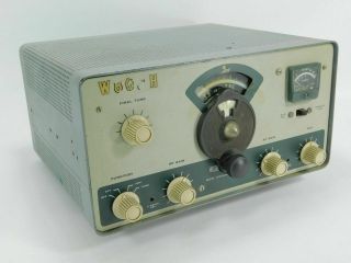 Heathkit Hw - 12 Vintage 80 - Meter Ham Radio Tube Transceiver Sn 536 - 6940