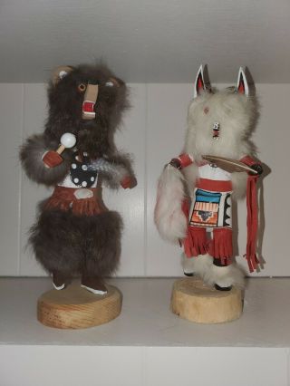 Antique Vintage Native American Kachina Doll Signed