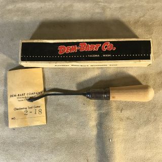 Vintage Dem Bart Co Gunsmith Checkering Tool
