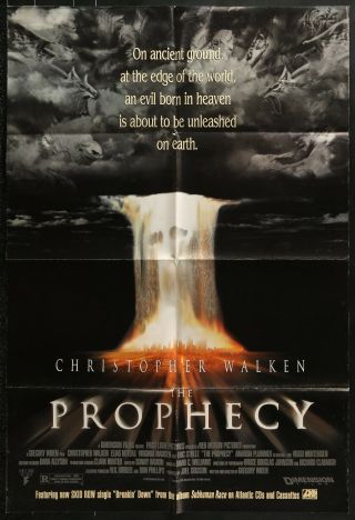 Prophecy Christopher Walken Vintage Ff 1995 1 - Sheet Movie Poster 27 X 40