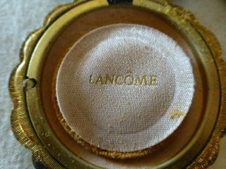TWO VINTAGE COMPACTS - LANCOME AND ESTEE LAUDER - BOTH LOOK LIKE POCKET WATCHES 4