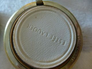 TWO VINTAGE COMPACTS - LANCOME AND ESTEE LAUDER - BOTH LOOK LIKE POCKET WATCHES 5