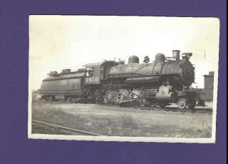 Southern Pacific Sp 2 - 8 - 0 Steam Locomotive 2610 Vintage B&w Railroad Photo