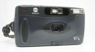 Minolta P ' s Panorama 35mm Point and Shoot Vintage Film Camera 2