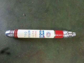 Rare Vintage Sohio Hqd Motor Oil Pen Light Penlight