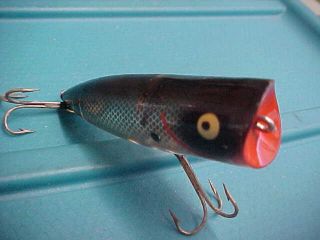 Vintage Heddon Chugger Spook Rare Color Old Bass Fishing Lure Bait Top Water