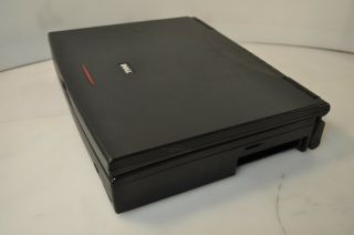 Vintage Dell Latitude XPi P100SD Laptop Model No: PPS - boots to bios w/ PSU - 5