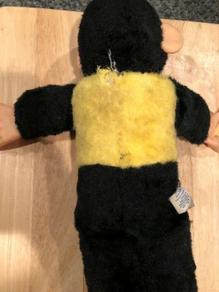 Vintage Stuffed Monkey Plush w/ Banana Zip Zippy Mr.  Bim 16 - Inch / Howdy Doody 7