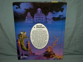 AD&D 1st Edition Hardback - DEITIES & DEMIGODS (VINTAGE 1980 and VG, ) 2