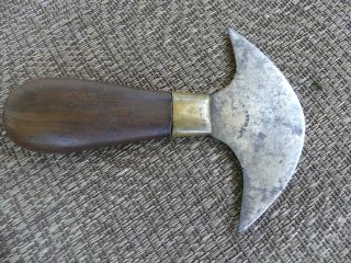 Vintage Osborne Co Newark Round Head Knife Leather Tool 4 inch 2