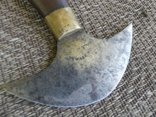 Vintage Osborne Co Newark Round Head Knife Leather Tool 4 inch 3