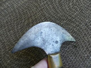 Vintage Osborne Co Newark Round Head Knife Leather Tool 4 inch 4