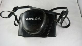 Vintage Konica Camera 261 Auto S Hexanon 1:2.  8 Lens F 42 Mm
