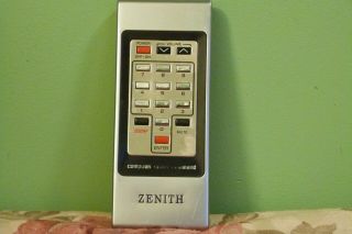 Vintage Zenith Computer Space Command W/ Zoom Tv Remote Control - - Vg