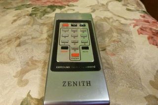 Vintage Zenith Computer Space Command w/ Zoom TV Remote Control - - VG 4