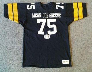 Vintage 70s Russell Athletic Pittsburgh Steelers Mean Joe Greene Jersey - L/xl