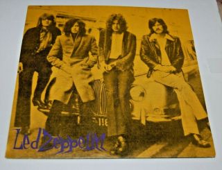 Vintage Led Zeppelin Promo Vinyl Ep Italy 7 " I Can 