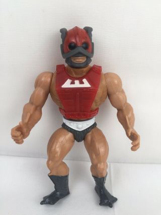 Motu Zodac Vintage Figure W/ Red Chest Armor Masters Of The Universe He - Man