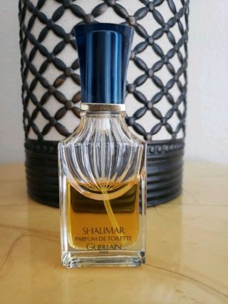 Vintage Shalimar Parfum De Toilette Guerlain Paris 30ml / 1oz