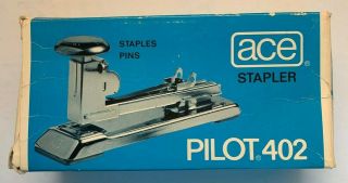 Vintage Ace Pilot 402 Stapler - - 402 Chicago
