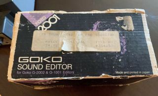 GOKO 8mm Sound Editor Product No.  33604 Vintage Made in Japan 4