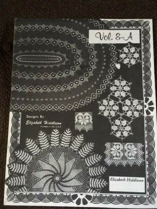 Vintage Crochet Craft Elizabeth Hiddleson Vintage Crochet Book Vol.  8 - A