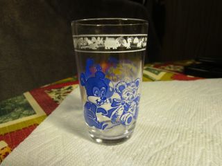 Vintage Swanky Swig Child Juice Glass [blue Teddy Bears& Pigs] L@@k