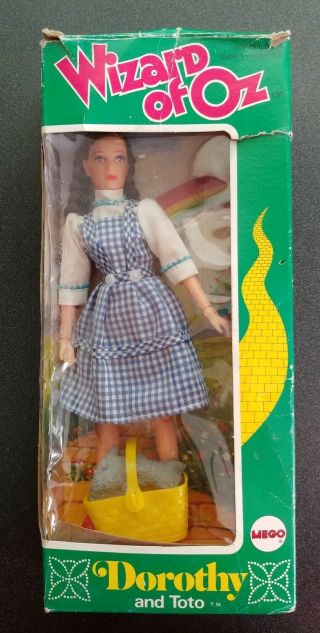 Vintage 1974 Mego The Wizard Of Oz Dorothy And Toto Doll