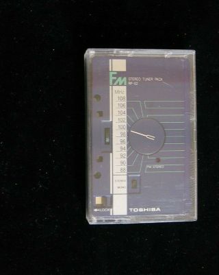 Vintage Toshiba RP - S2 FM Stereo Tuner Pack For KT - S1 Cassette Player 3