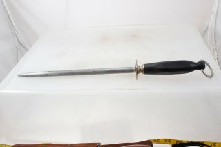 F.  Dick Sharpening Steel Arrow Out 11.  5 Inch Bar 6 Inch Handel Vintage Germany