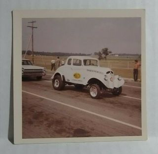 Malco Automotive Chemicals National Trails Raceway Ohio Photograph Vintage 1969