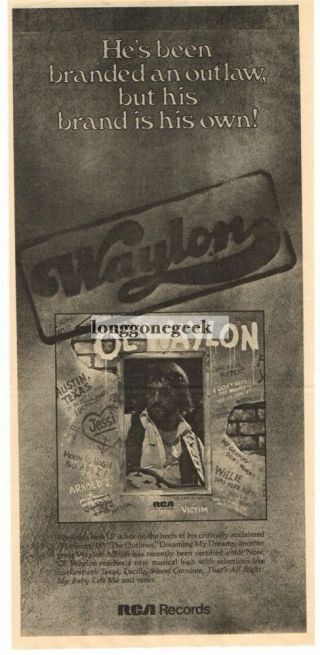 1977 Waylon Jennings Ol 