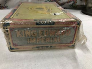 Vintage King Edward Mild Tobacco 50 Cigar Box` 8 Cent 4