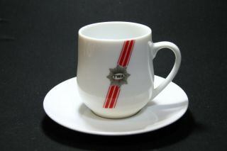 Vintage Twa 1st Class Dinnerware Coffee Cup Mug And Saucer Trans World Airlines