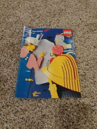 Vintage 1990 Lego Idea Book 260 - Stickers