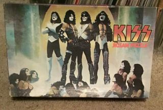 Kiss - Aucoin 1977 Vintage 200 Piece Love Gun Puzzle Vg,  - Complete