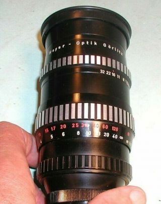 Vintage Meyer Optik Gorli Lens With Case